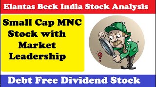 Unknown MNC Stock with Leadership in Electrical Insulation Business  Elantas Beck India Ltd [upl. by Harri]