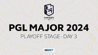 PGL CS2 Major Copenhagen 2024  Playoffs  Day 3  MN [upl. by Tratner431]