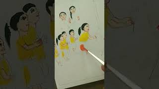 children day 🙏😍 drawing Jawaharlal for kidsLija🙋😘 Drawning for kids 💖Panting [upl. by Ynnohj]