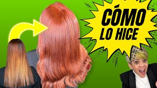 Cómo Corregir el CABELLO MANCHADO sin hacer decoloración [upl. by Kalman]