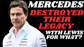 Toto Wolff amp Mercedes DESTROYED Their Legacy With Lewis Hamilton FOR WHAT [upl. by Morrissey]