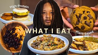 What I Eat In A Day  Plant Based Recipes  HighProtein Healthy Recipes [upl. by Atonsah]