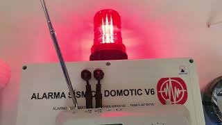 ALARMA SÍSMICA v6 SARMEX PA20 SISMO INCENDIO Y SIMULACRO CONFIGURACIÓN [upl. by Norrahc]