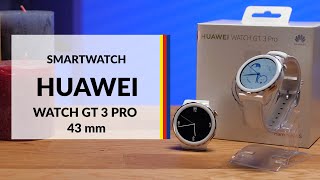 Smartwatch Huawei Watch GT 3 Pro 43 mm – dane techniczne – RTV EURO AGD [upl. by Andrien828]