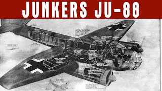 Das beste NaziFlugzeug im Zweiten Weltkrieg  Junkers Ju88 [upl. by Ahtela]