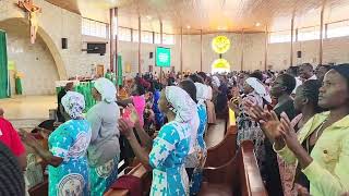 Utukufu kwa Mungu juu Mbinguni song 3rd Mass Christ the King Cathedral Catholic Church Nakuru [upl. by Alliuqahs920]