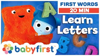 ABC – The letters A B C D  Learn the Alphabet with ABC Galaxy compilation [upl. by Aeniah838]