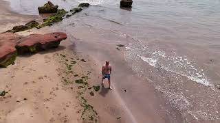 Exmouth beach 🇬🇧 UK [upl. by Ancel]