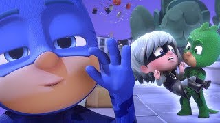 PJ Masks em Português  MENINO GATO E LAGARTIXO ⭐️Compilação de episódios  Desenhos Animados [upl. by Edwine]