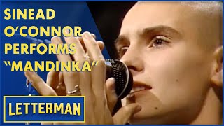 Sinead OConnor Performs quotMandinkaquot  Letterman [upl. by Sucram]