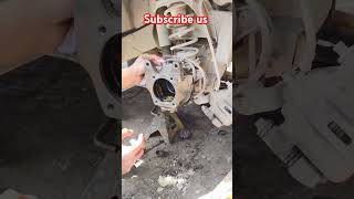 How to repair front suspension shortvideo mechanicalskills [upl. by Maddox]