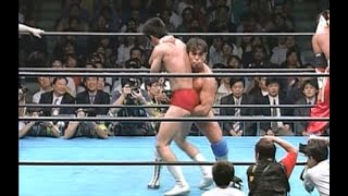 Hayabusa amp Jun Akiyama vs Takao Omori amp Kentaro Shiga June 6 1997 [upl. by Eenet]