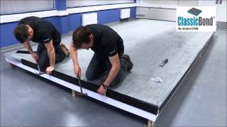 Sure Edge Check Kerb Trim Installation to a Flat Rubber Roof from Rubber4Roofs [upl. by Ycniuqed]