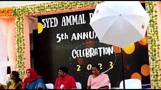 SYED AMMAL PUBLIC SCHOOL CBSC RAMANATHAPURAM 5TH ANNUAL DAY CELEBRATION 28042023 ஆதிரை [upl. by Yeldahc414]