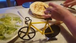 EpochAir Bicycle Bike Pizza Cutter Review [upl. by Richmound862]