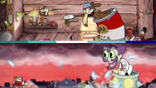 Cuphead Murine Corps  Junkyard Jive With Lyrics Mashup Werner Werman x DrKahls Robot [upl. by Sakul]