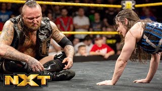 Aleister Black makes shocking return during Nikki Cross vs Bianca Belair WWE NXT Oct 17 2018 [upl. by Atinaej]