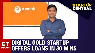 A Digital Gold Startup That Offers Loans In 30 Mins  Startup Central [upl. by Hildegard508]