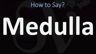 How to Pronounce Medulla CORRECTLY [upl. by Manfred882]