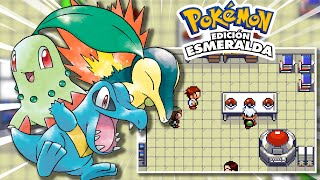 CONSIGO los INICIALES de JOHTO como PREMIO por COMPLETAR la POKÉDEX en Pokémon Esmeralda [upl. by Ynnol]