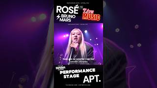 BLACKPINK ROSÉ amp Bruno Mars  APT 아파트 Performance Stage  Live From 2024MAMA Awards [upl. by Aziza]