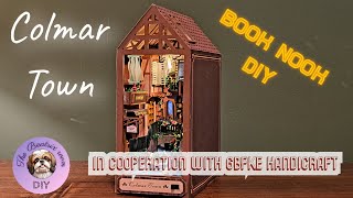 Colmar Town book nook DIY [upl. by Luhey]