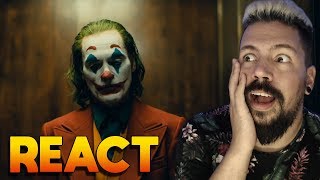 REACT DO TRAILER DE CORINGA  ANÁLISE COMPLETA [upl. by Eelyek45]