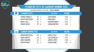 Flinders 1sts v Carrum Downs 1sts [upl. by Dowdell]