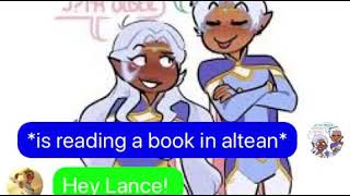 Altean Lance  part 1  Textingstory [upl. by Collen]