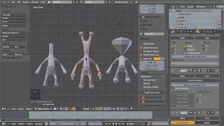 Das Grundgerüst des Charakters erstellen  Das BlenderTraining CharakterDesign [upl. by Mcknight39]