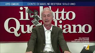 M5s Travaglio quotDi Maio diceva di superare la Nato e uscire dallEuroquot [upl. by Nwavahs]