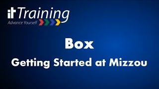 Box Getting Started at Mizzou [upl. by Anitsrik]