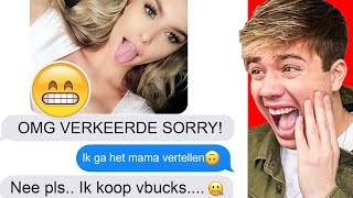 WHATSAPP GESPREKKEN DIE ECHT HILARISCH ZIJN [upl. by Ettedanreb]