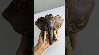 Create an ELEPHANT from a Coconut Shell🥥🐘shortsfeed craft shorts diy [upl. by Jeuz714]