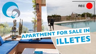 Mallorca Property To Buy Apartment With Sea Views For Sale in Illetes [upl. by Fax]