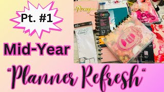 2024 MidYear “Planner Refresh”  Faith  Catchall Planner SetUp  Part 1 [upl. by Molton660]