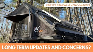 Naturnest Roof Top Tent Long Term Review  Things Ive Added How Its Holding Up Concerns [upl. by Grete]