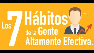 LOS 7 HÁBITOS DE LA GENTE ALTAMENTE EFECTIVA  STEPHEN COVEY [upl. by Aicil]