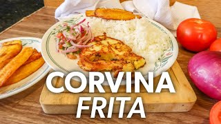 Cómo Hacer CORVINA FRITA 100 Ecuatoriana 🐟🤤 [upl. by Barclay]