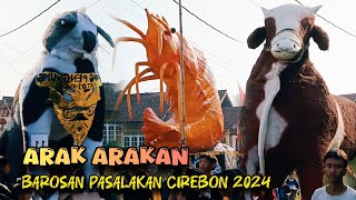 LOKASI 1❗Arak Arakan Barosan Pasalakan Cirebon 2024  Khitanan Massal Season 3 [upl. by Noxid42]