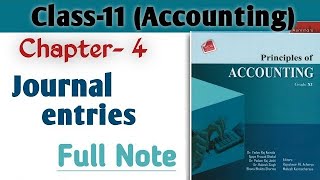 Journal Entries in Nepali  Grade 11 AccountancyHSEBNEB Notes Asmita Publication  xavier [upl. by Dichy]