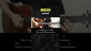 Minsan  Eraserheads  Guitar Tutorial  Guitar Chords [upl. by Sprague]