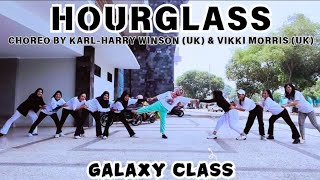 HOURGLASS  choreo by KarlHarry Winson UK amp Vikki Morris UK  demo by GALAXY CLASS INA [upl. by Yllah]