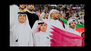 Qatar National Anthem vs Ecuador  FIFA World Cup Qatar 2022 [upl. by Burrow932]