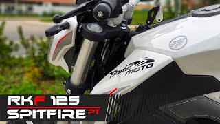 ★🔥🔴 Keeway RKF 125 ★ Review amp TestRide ★🔥🔴  PORTUGUES 💯✅ [upl. by Elleral180]