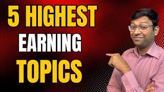 कमाए 1 लाख महिना  Best niche for youtube channel 2024 in india  Finance channel earning [upl. by Annid975]