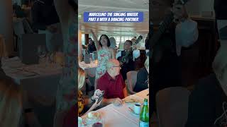 Alaska Cruise Celebrity Summit Marcelino the Singing Waiter Part II celebrity celebritysummit [upl. by Wenoa]