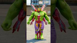 IRONMAN amp HULK VS HULKBUSTER VENOM AND ABOMINATION FIGHT WHOS THE STRONGEST 🤯 shorts gta5 [upl. by Onaicul133]