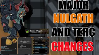 AQW Nulgath and Tercessuinotlim CHANGES  New Quests  Path To Nulgath  Regents Updated [upl. by Ecyob]