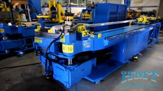 HMT 30ECNC Hybrid CNC Tube Bender  Split Die Aluminum Extrusion [upl. by Ahserb519]